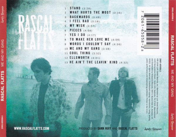 Rascal Flatts : Me And My Gang (CD, Album, Enh)
