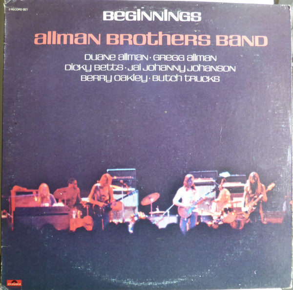 The Allman Brothers Band : Beginnings (2xLP, Comp)