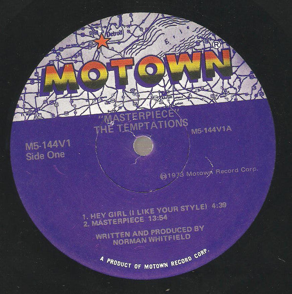 The Temptations : Masterpiece (LP, Album, RE)