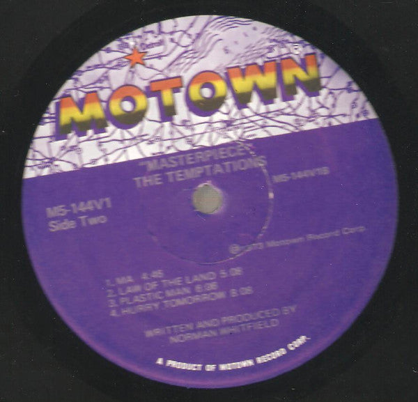 The Temptations : Masterpiece (LP, Album, RE)