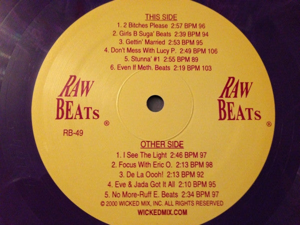 Raw Beats : Raw Beats #49 (LP)