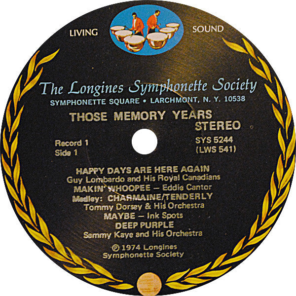 Various : Those Memory Years (6xLP, Comp + Box)