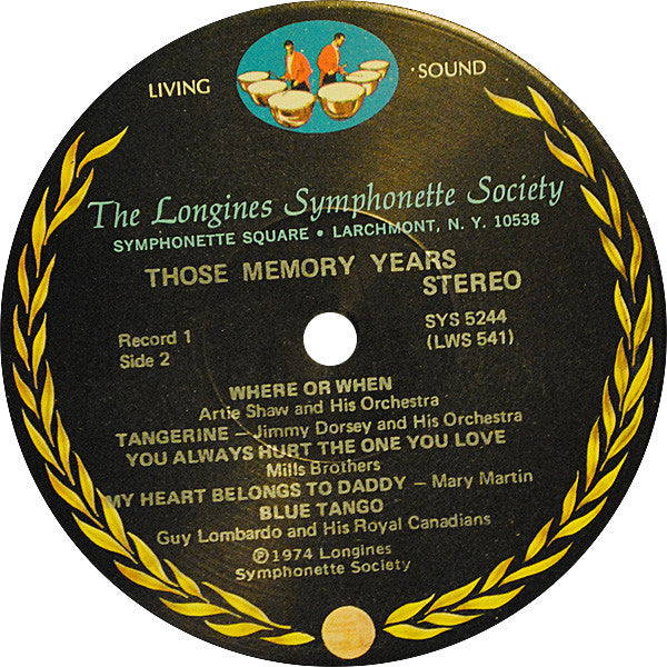 Various : Those Memory Years (6xLP, Comp + Box)