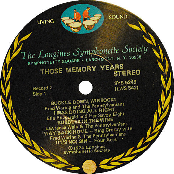 Various : Those Memory Years (6xLP, Comp + Box)