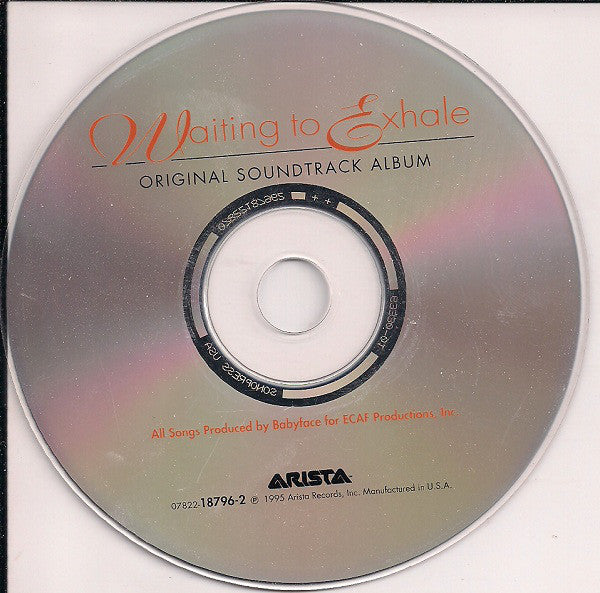 Various : Waiting To Exhale (Original Soundtrack Album) (CD, Album)