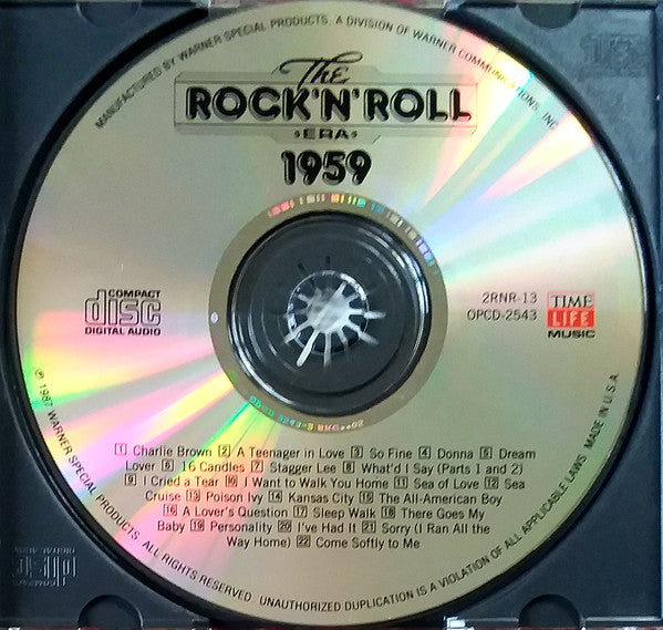 Various : 1959 (CD, Comp, RE, RM)