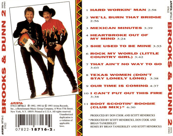 Brooks & Dunn : Hard Workin' Man (CD, Album)