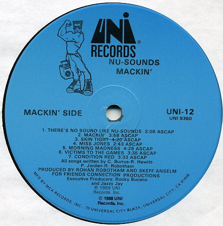 Nu-Sounds : Mackin' (LP, Album)