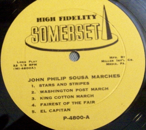 John Philip Sousa - The Pride Of The '48 Band : Sousa Marches (LP, Mono)