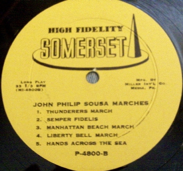 John Philip Sousa - The Pride Of The '48 Band : Sousa Marches (LP, Mono)