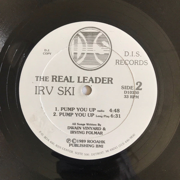 Irv Ski : The Real Leader (12", Promo)