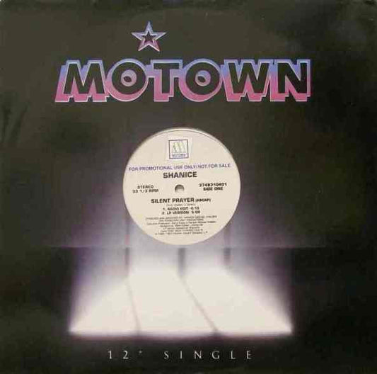 Shanice : Silent Prayer (12", Single, Promo)