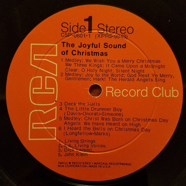Various : The Joyful Sound Of Christmas (2xLP, Comp, Club)
