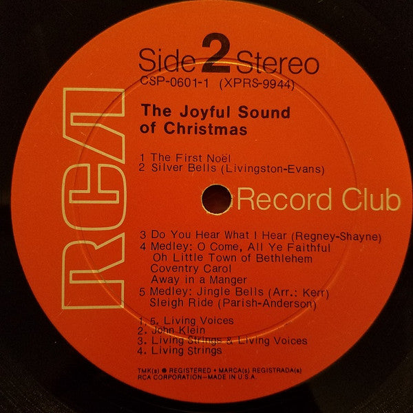 Various : The Joyful Sound Of Christmas (2xLP, Comp, Club)