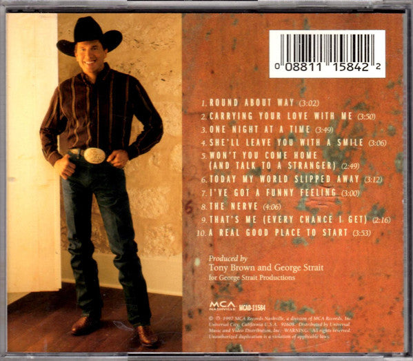 George Strait : Carrying Your Love With Me (CD, Album)