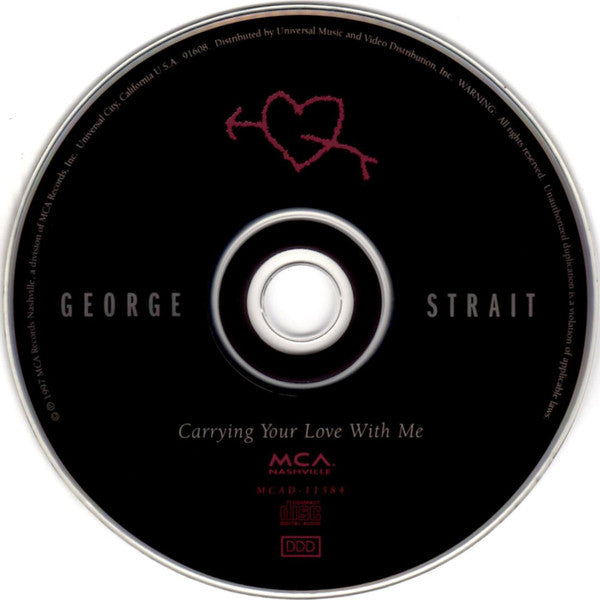 George Strait : Carrying Your Love With Me (CD, Album)