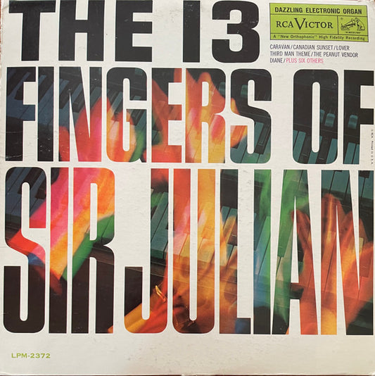 Sir Julian : The Thirteen Fingers Of Sir Julian (LP, Album, Mono)