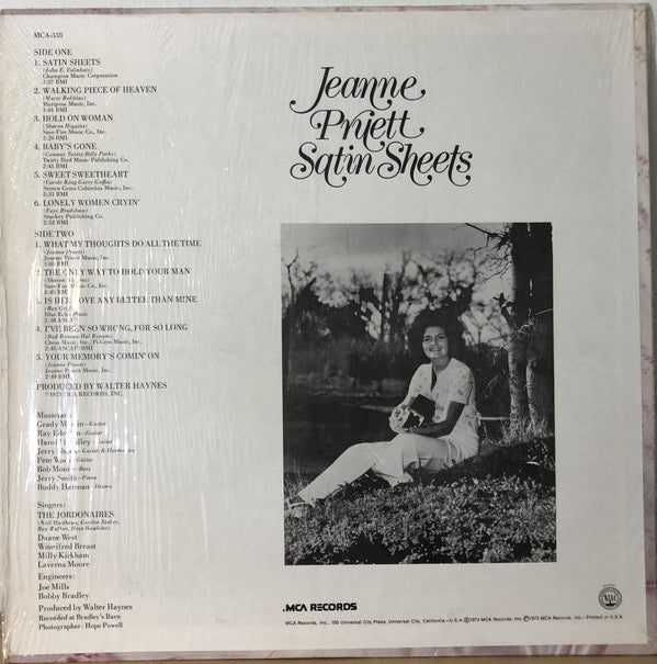 Jeanne Pruett : Satin Sheets (LP, Album)