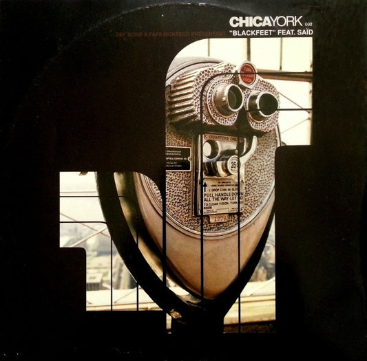 Def Bond & Fafa Monteco Présentent Blackfeet (2) Feat. DJ Said : Remember / Perfect Love, Parfait Amour (12")