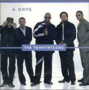 The Temptations : 4 Days (CD, Single, Promo)