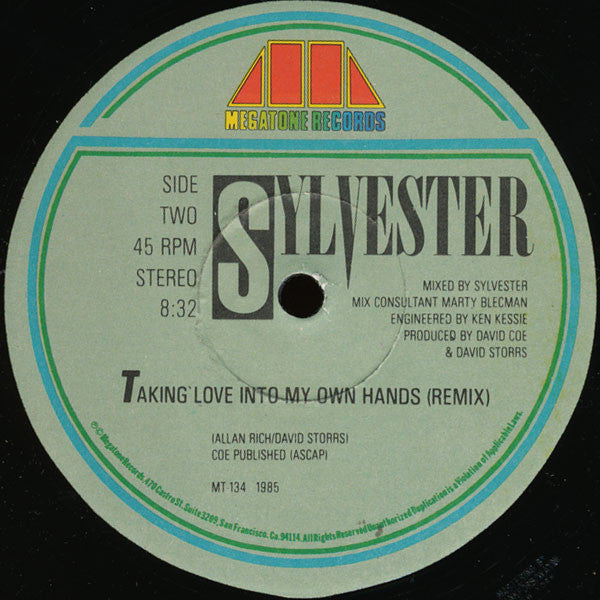 Sylvester : Lovin Is Really My Game (Remix) / Taking Love Into My Own Hands (Remix) (12")