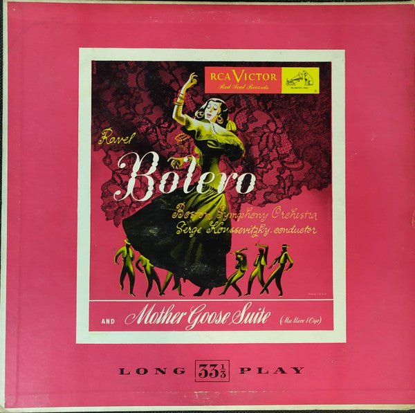 Maurice Ravel - Boston Symphony Orchestra, Serge Koussevitzky : Bolero / Mother Goose Suite (LP)