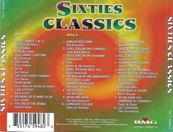 Various : Sixties Classics (3xCD, Comp)