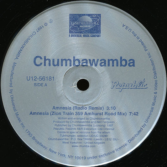 Chumbawamba : Amnesia (12")