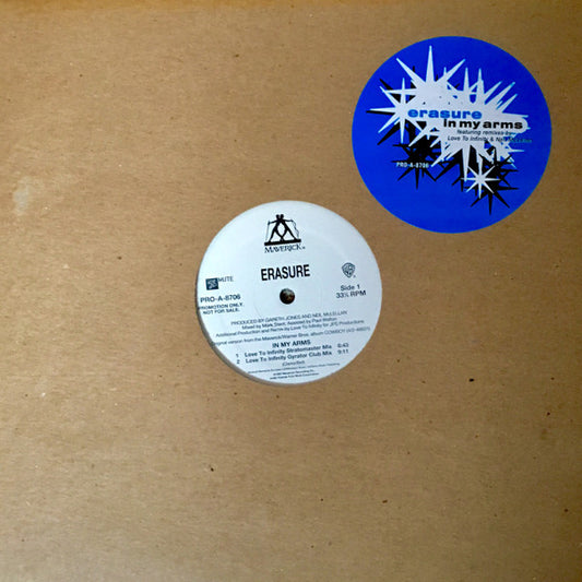 Erasure : In My Arms (12", Promo)