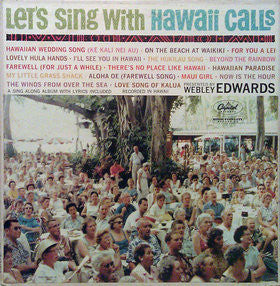 Al Kealoha Perry, Webley Edwards : Let's Sing With Hawaii Calls (LP, Mono, Gat)