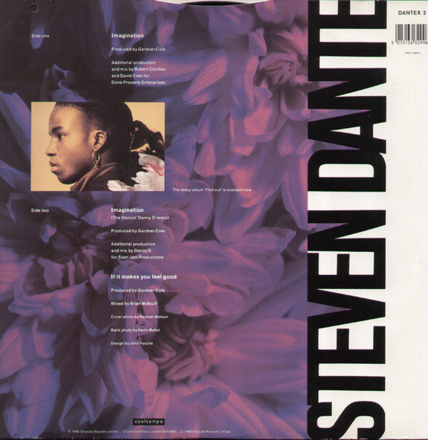 Steven Dante : Imagination (12")