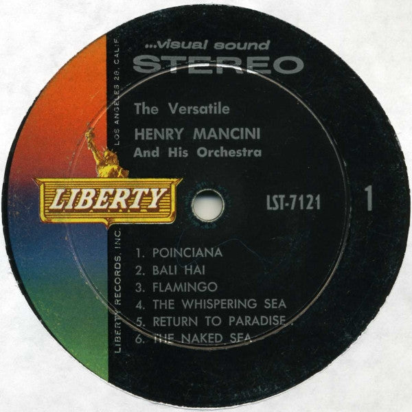 Henry Mancini And His Orchestra : The Versatile Henry Mancini And His Orchestra (LP, Album)