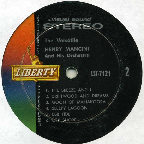 Henry Mancini And His Orchestra : The Versatile Henry Mancini And His Orchestra (LP, Album)