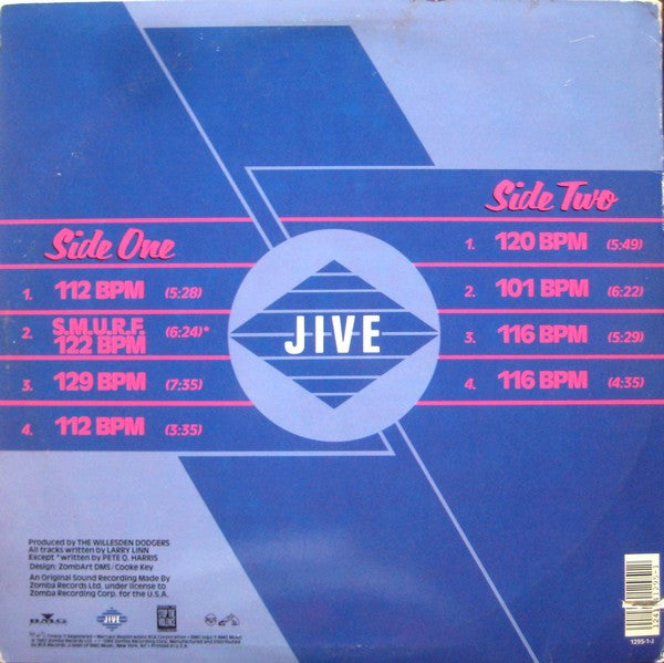 Willesden Dodgers : Jive Rhythm Trax Volume 2 (LP, Album, RE)