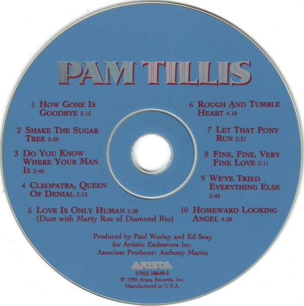 Pam Tillis : Homeward Looking Angel (CD, Album)