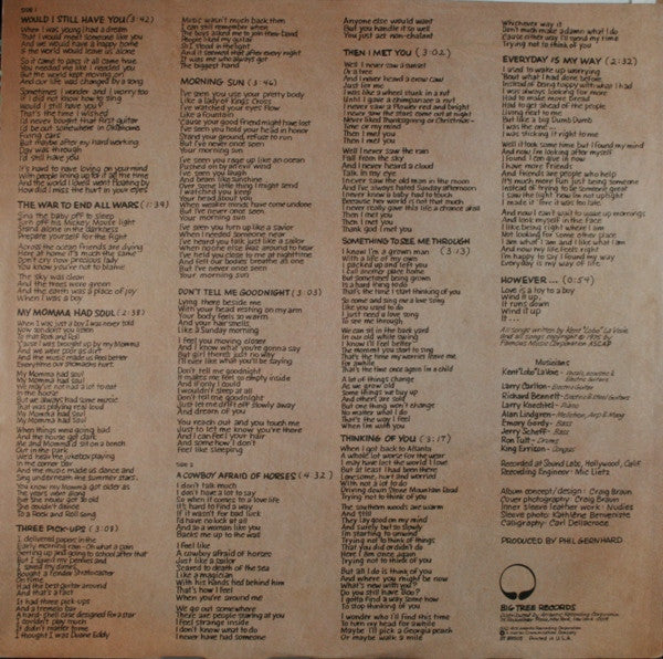 Lobo (3) : A Cowboy Afraid Of Horses (LP, Album)