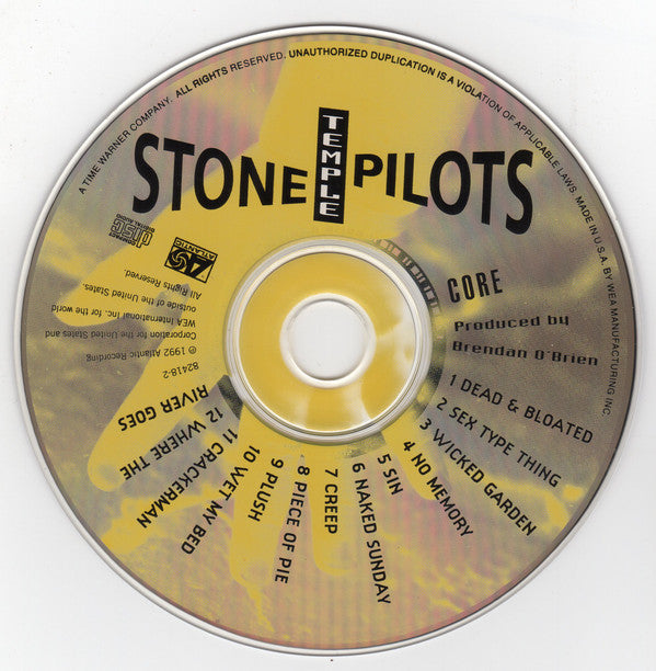 Stone Temple Pilots : Core (CD, Album, SRC)