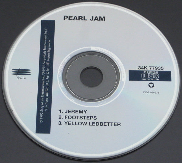 Pearl Jam : Jeremy (CD, Maxi, RE)