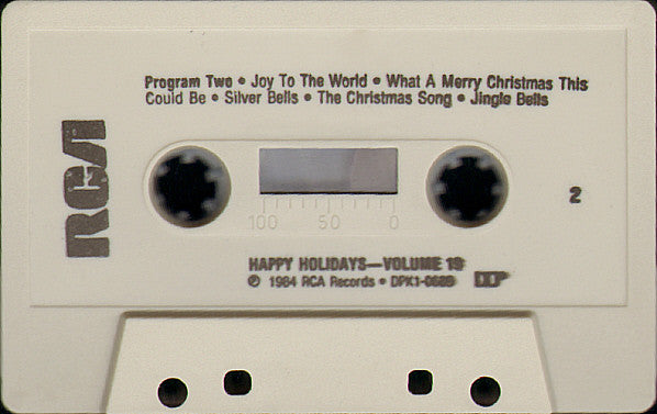 Various : Happy Holidays - Volume 19 (Cass, Comp)