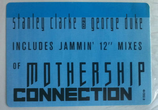 Stanley Clarke/George Duke : Mothership Connection (12")