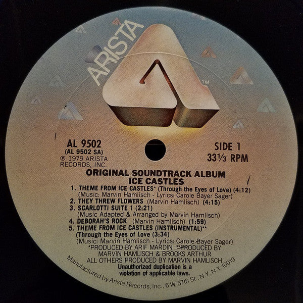 Marvin Hamlisch : Ice Castles (Original Motion Picture Soundtrack) (LP, Album)