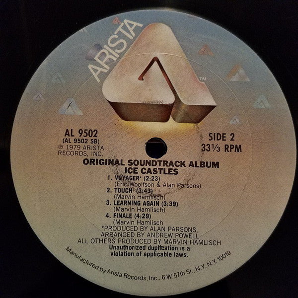 Marvin Hamlisch : Ice Castles (Original Motion Picture Soundtrack) (LP, Album)