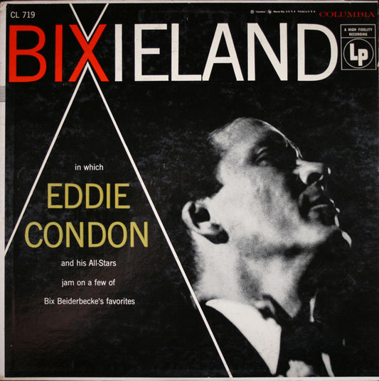 Eddie Condon And His All-Stars : Bixieland (LP, Album, Mono)