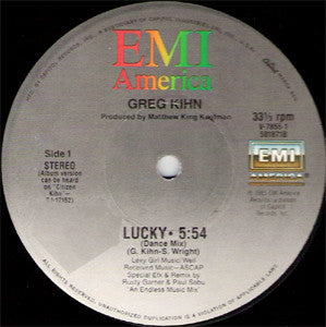 Greg Kihn : Lucky (12")