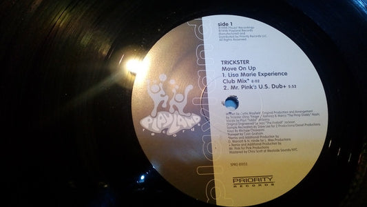 Trickster (CMV's) : Move On Up (12", Promo)