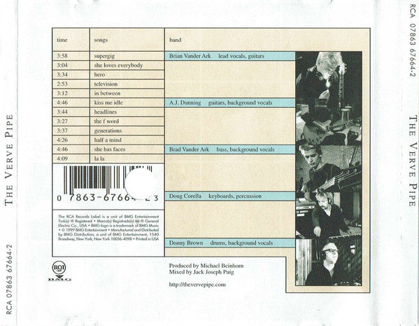 The Verve Pipe : The Verve Pipe (CD, Album)