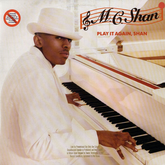 MC Shan : Play It Again, Shan (LP, Album)