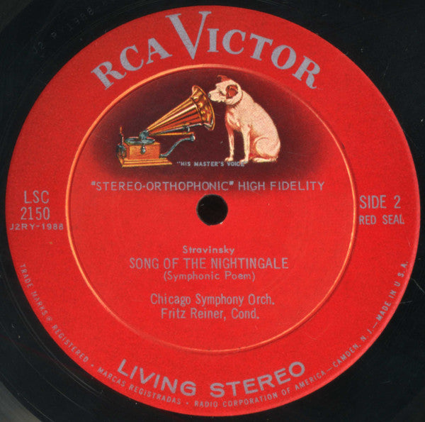 Sergei Prokofiev / Igor Stravinsky / Fritz Reiner, The Chicago Symphony Orchestra : Lieutenant Kije / Song Of The Nightingale (LP, Album, Ind)