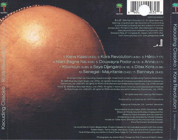 Kaouding Cissoko : Kora Revolution (CD, Album)