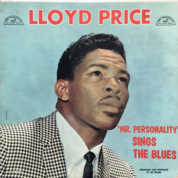 LLoyd Price : "Mr. Personality" Sings The Blues (LP, Album, Mono)